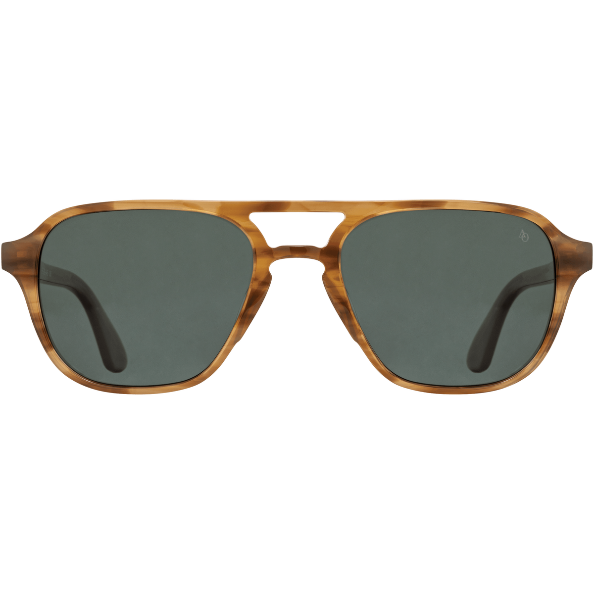 American Optical Racer Pilot Glasses - Honey Dim Gray