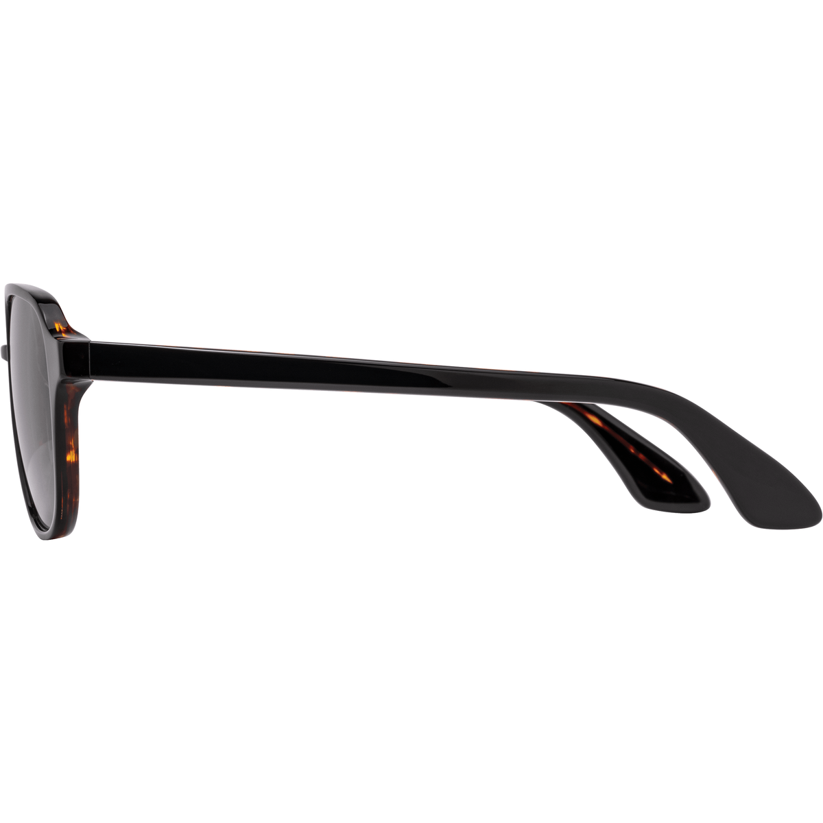 American Optical Racer Pilot Glasses - Black Tortoise White Smoke
