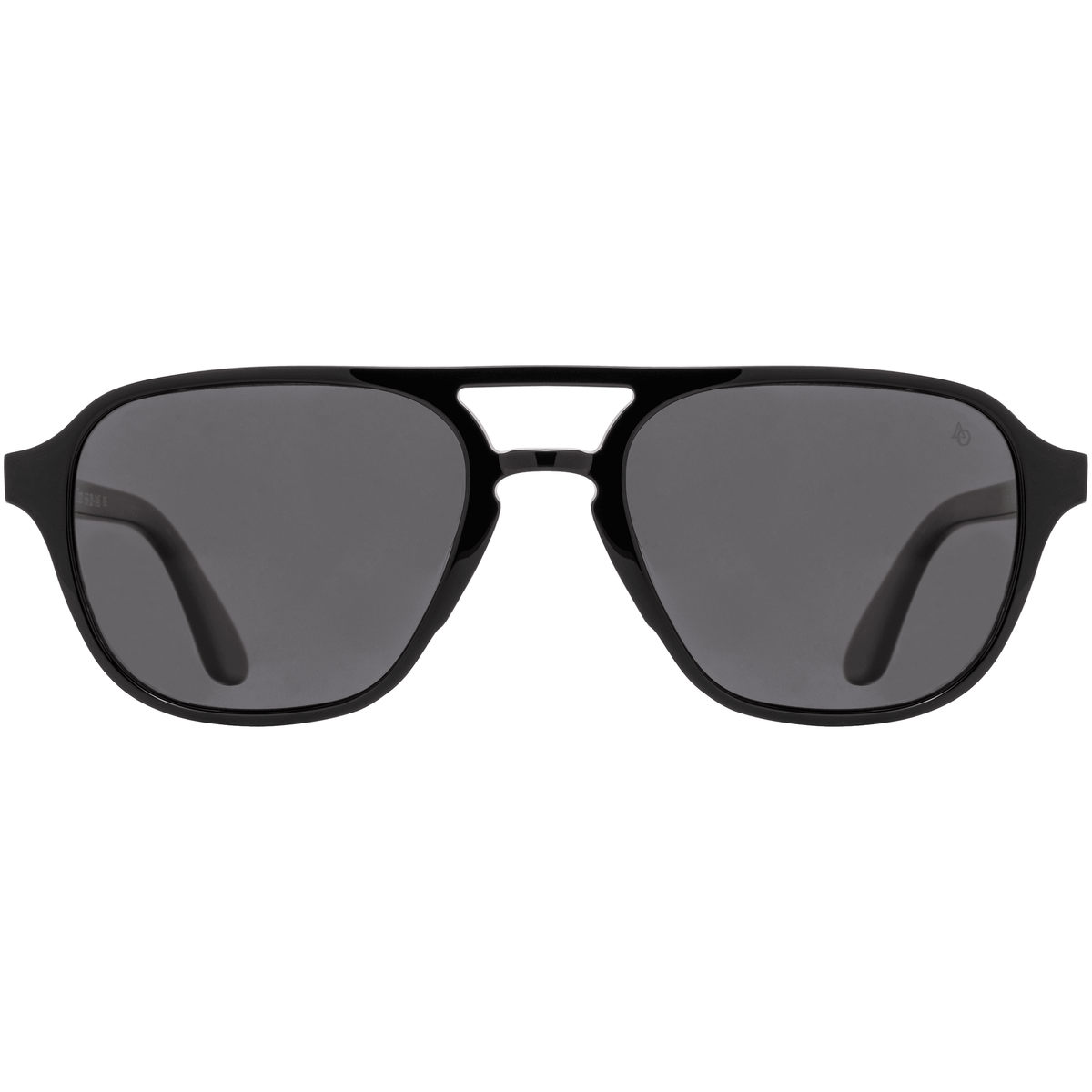 American Optical Racer Pilot Glasses - Black Tortoise Dim Gray