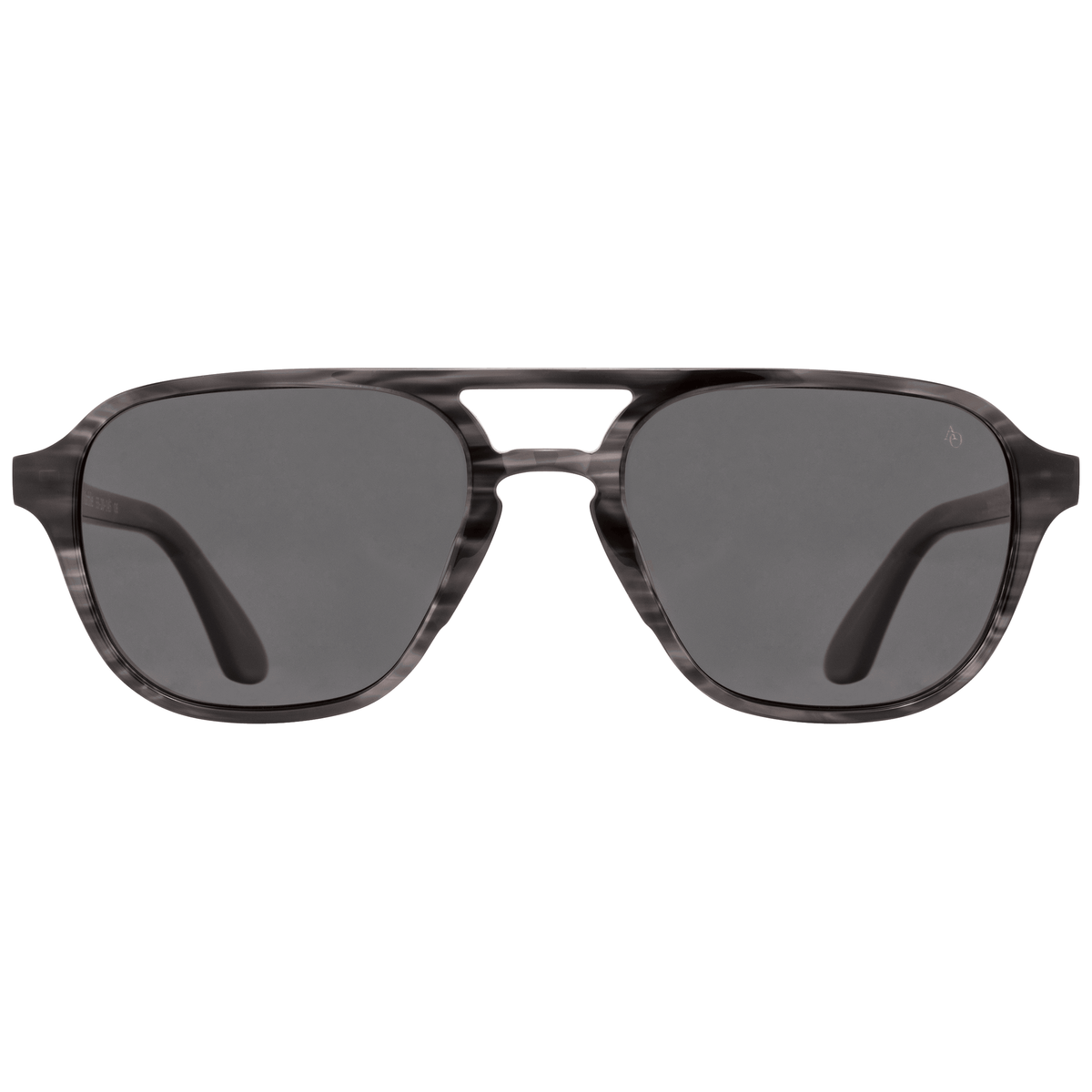 American Optical Racer Pilot Glasses - Gray Marble Dim Gray