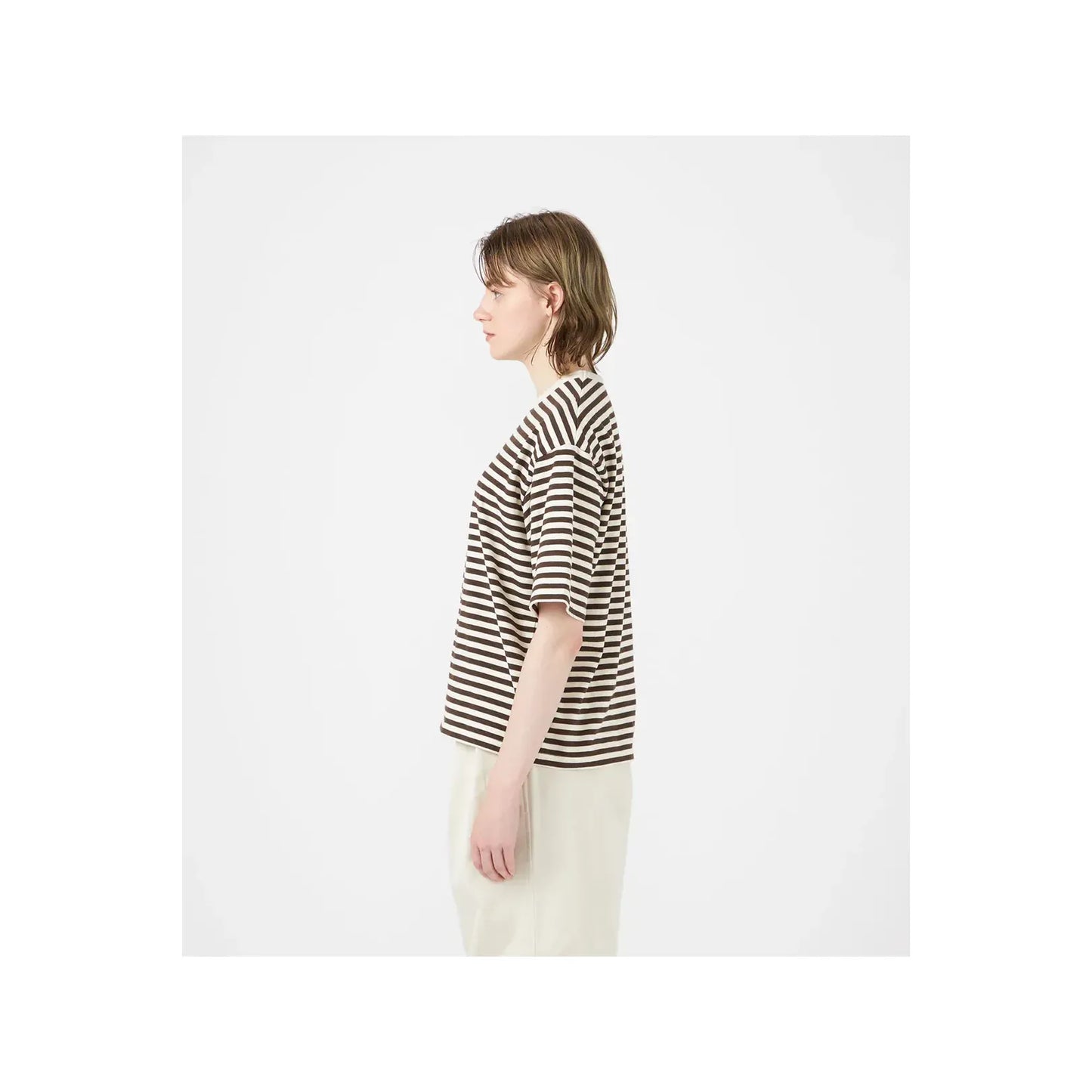 COOLMAX Stripe Jersey Tee - Black/Navy - DUNE + SALT