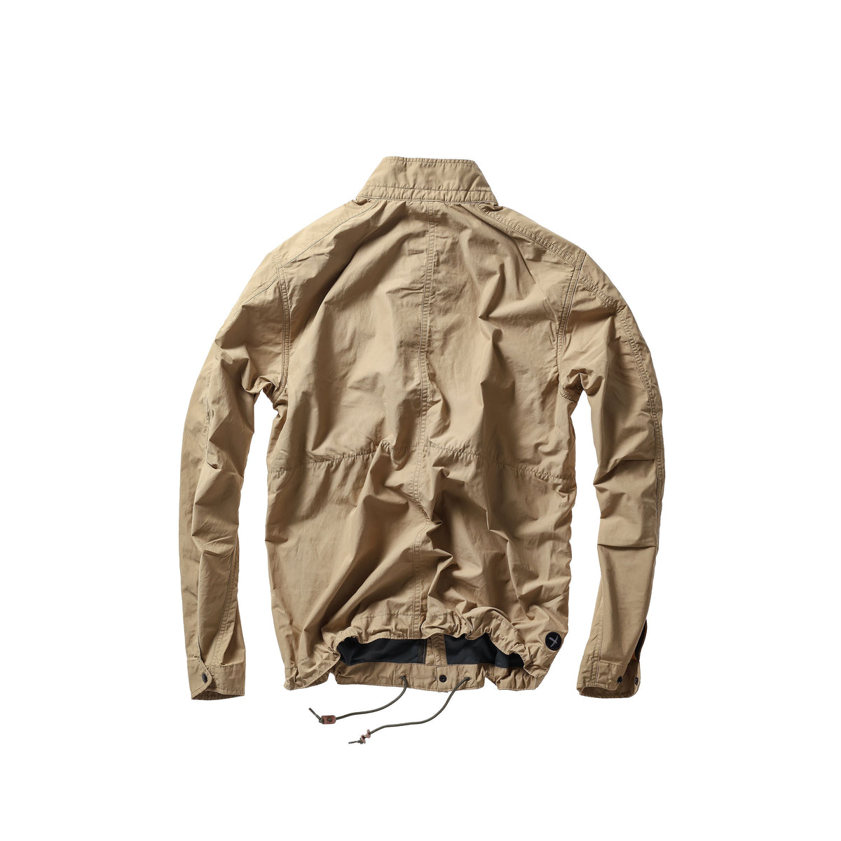 Men's Relwen Sailcloth Tanker in Desert Khaki, featuring durable sailcloth fabric and a classic, casual fit.