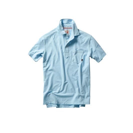 Pique Slot Polo - Cloud Blue - DUNE + SALT