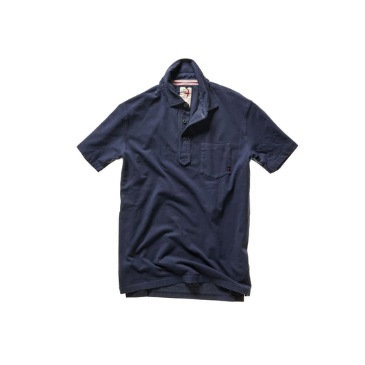 Pique Slot Polo - Navy - DUNE + SALT