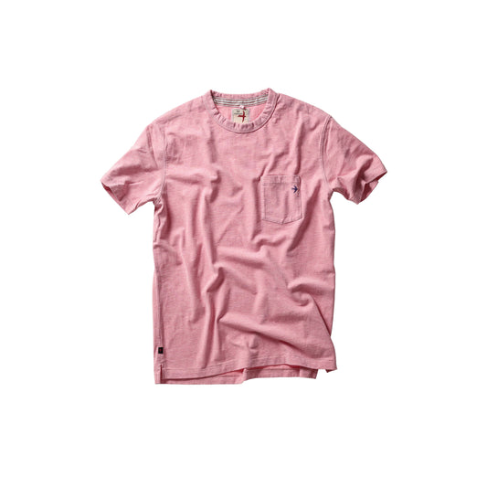 Ringspun Pocket Tee - Pink Heather - DUNE + SALT