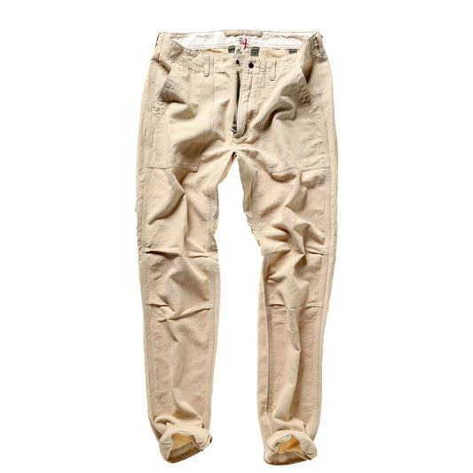 Cotton/Linen Supply Pant - Biscuit - DUNE + SALT