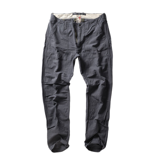 Cotton/Linen Supply Pant - Carbon - DUNE + SALT