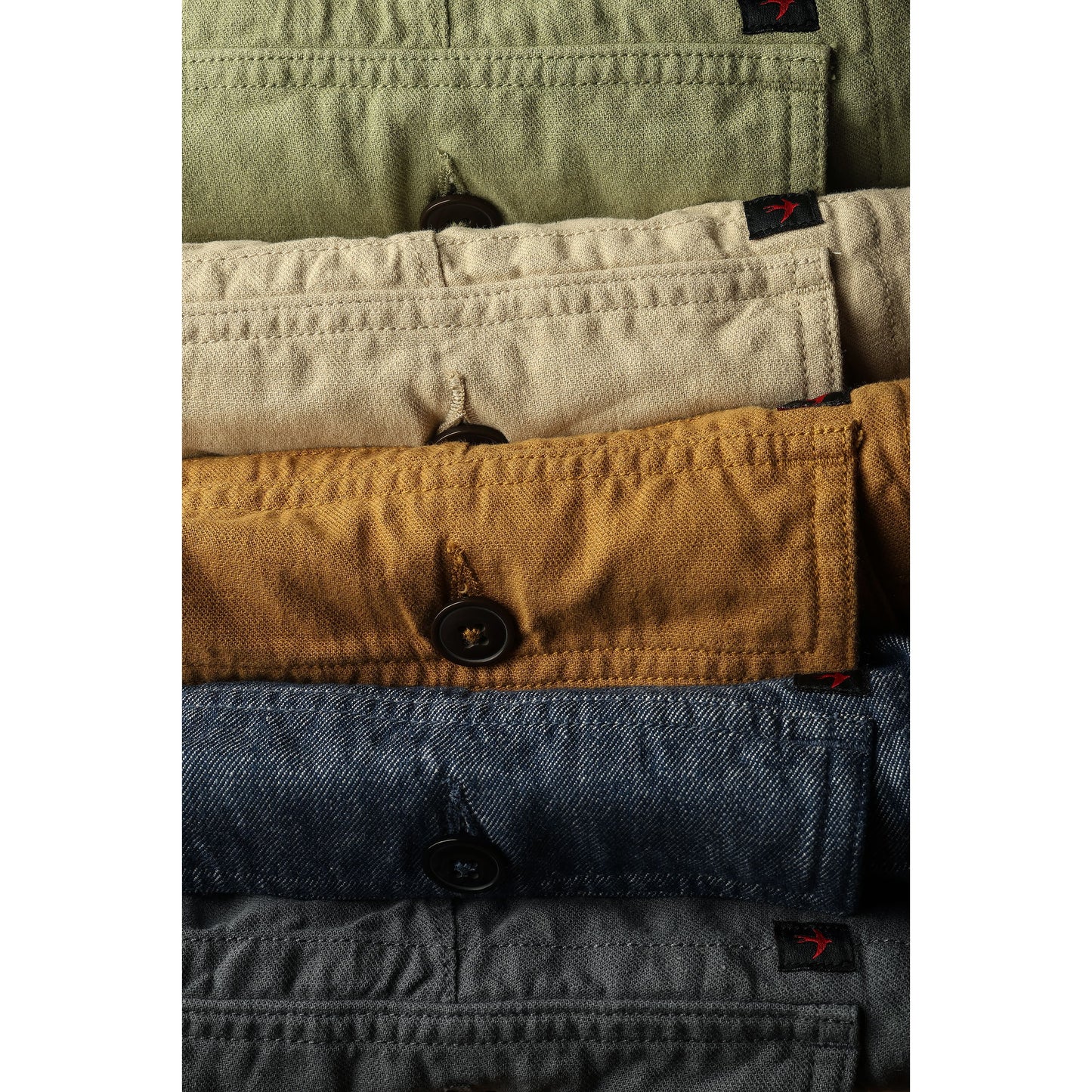 Cotton/Linen Supply Pant - Indigo Yarn-Dye - DUNE + SALT