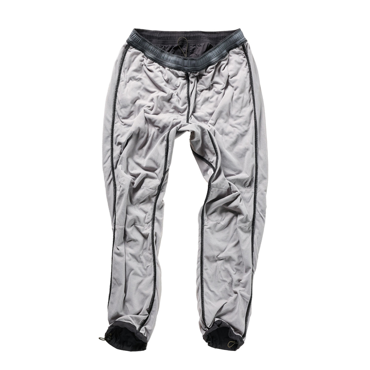 Men's black fade Off-Trail Windpant by Relwen, lightweight outdoor windproof pants with a relaxed fit.