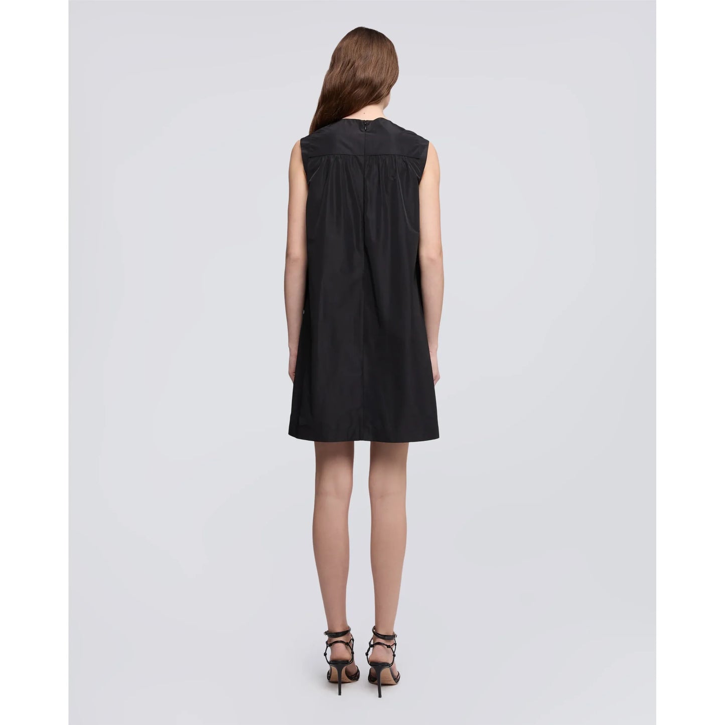 Tech Polyester Dress - Blue/Black - DUNE + SALT