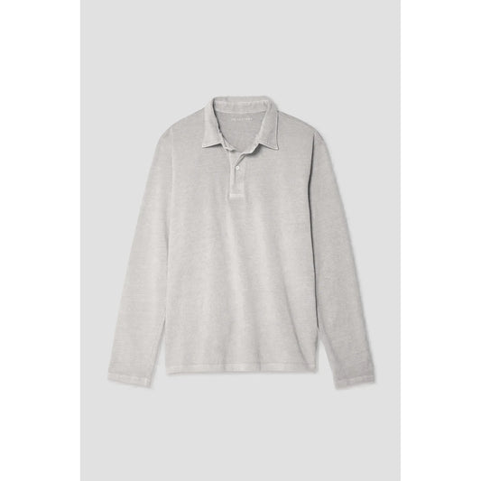 L/S Organic Recycled Polo - Salt - DUNE + SALT