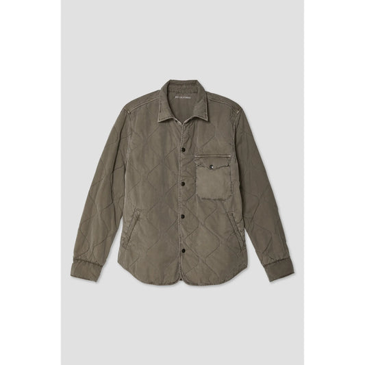 Flight Quilted Shirt Jacket - Mocha - DUNE + SALT