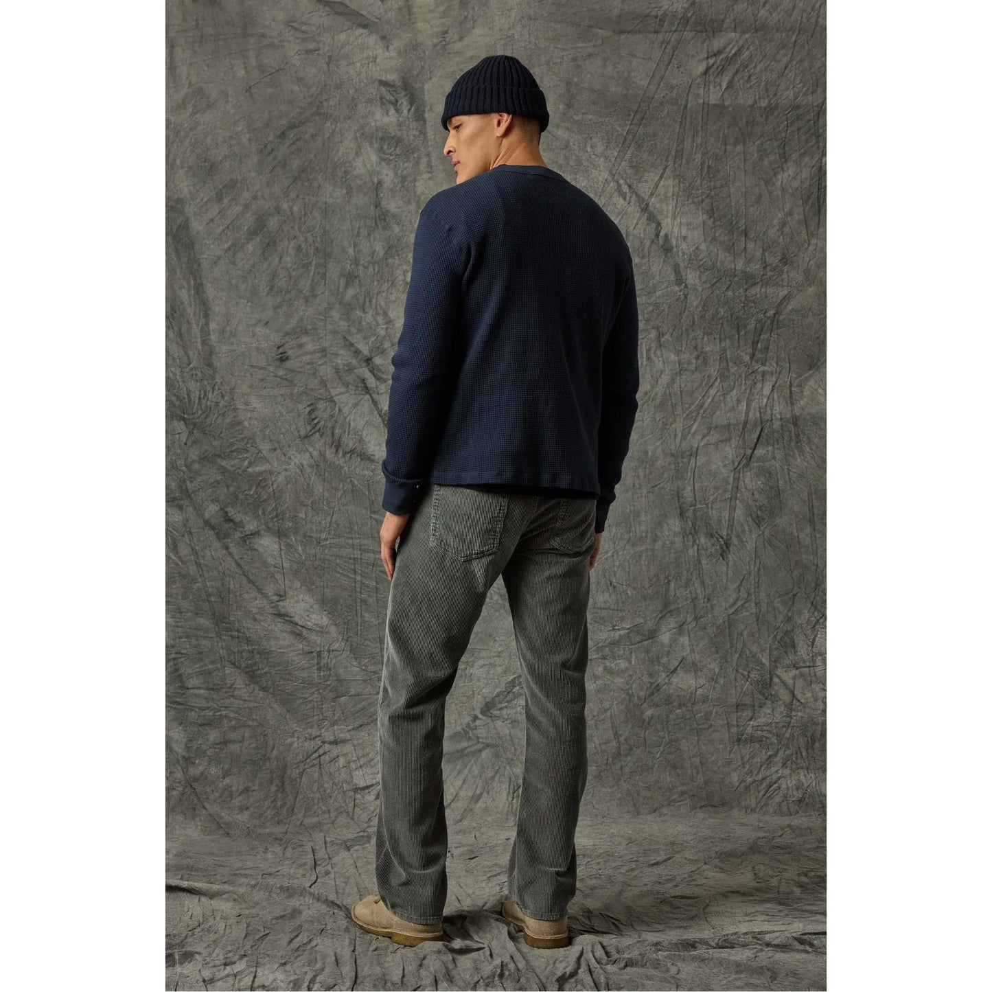 5-Pocket Cord Jean - Black - DUNE + SALT