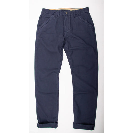 10 Oz Slim Fit Worker's Chino - Navy - DUNE + SALT