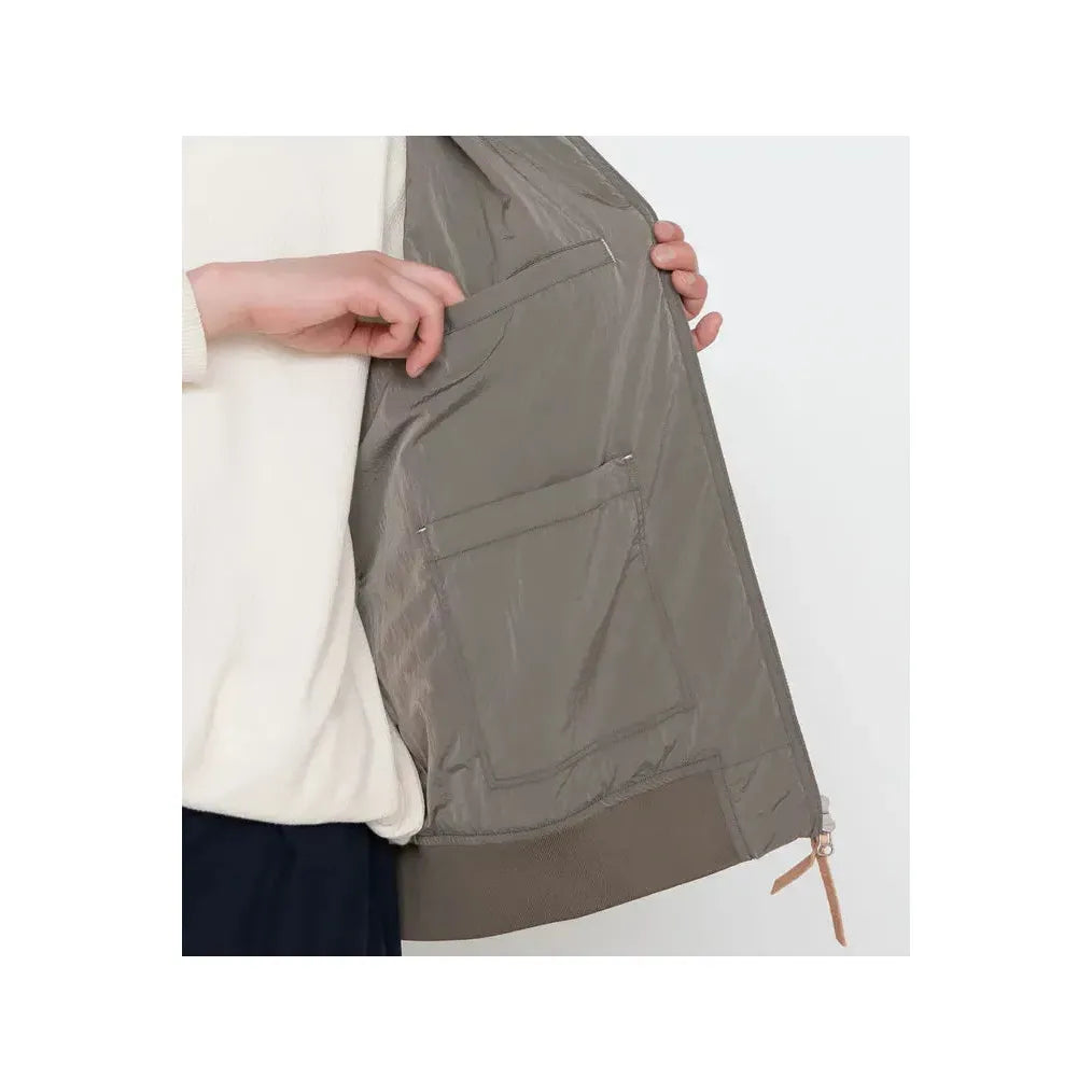 Zip Up Wind Vest - Navy - DUNE + SALT