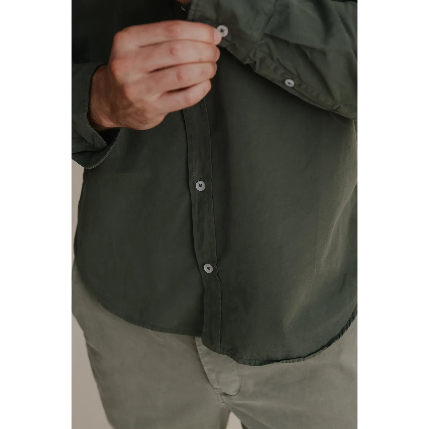 Poplin Standard Shirt - White - DUNE + SALT