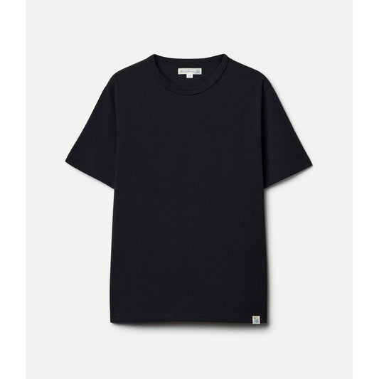 Merz B. Schwanen Classic Cotton Jersey T-Shirt - Black Black