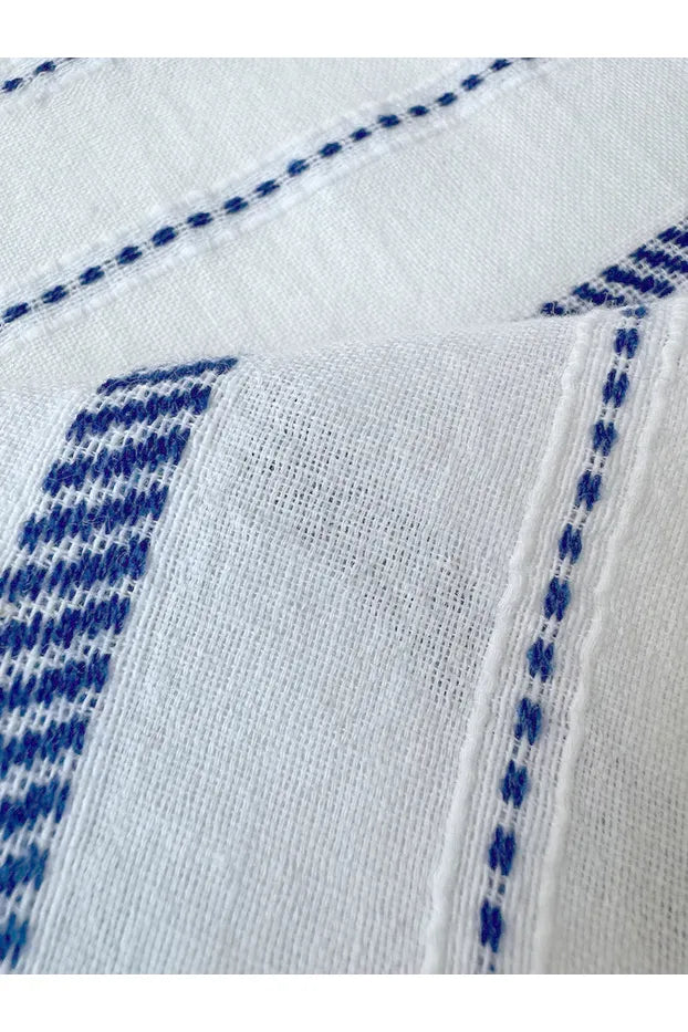 Mariam Shirt Dress - Tiki Azure - DUNE + SALT