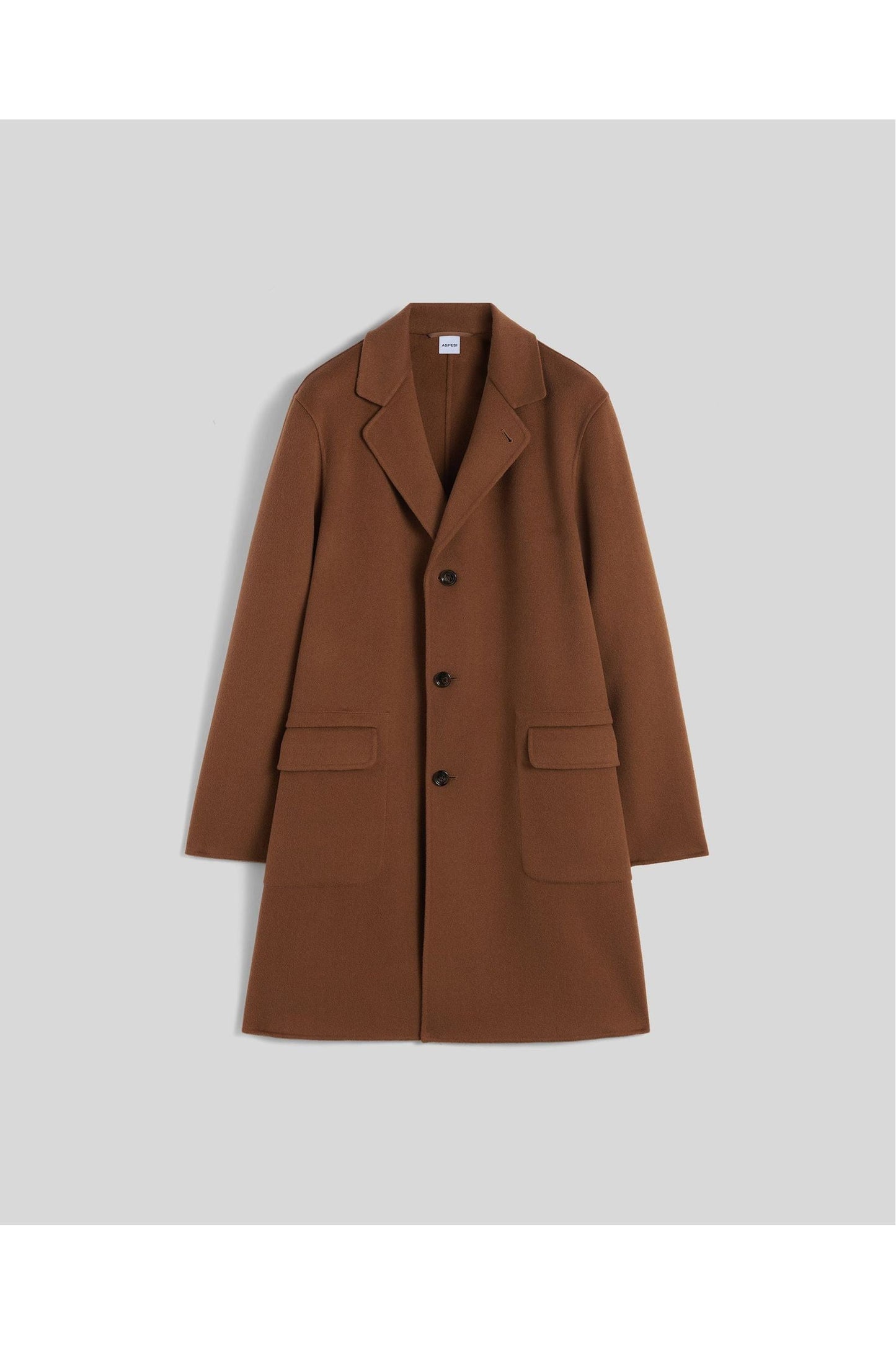 Double Faced Wool Car Coat - Camel - DUNE + SALT