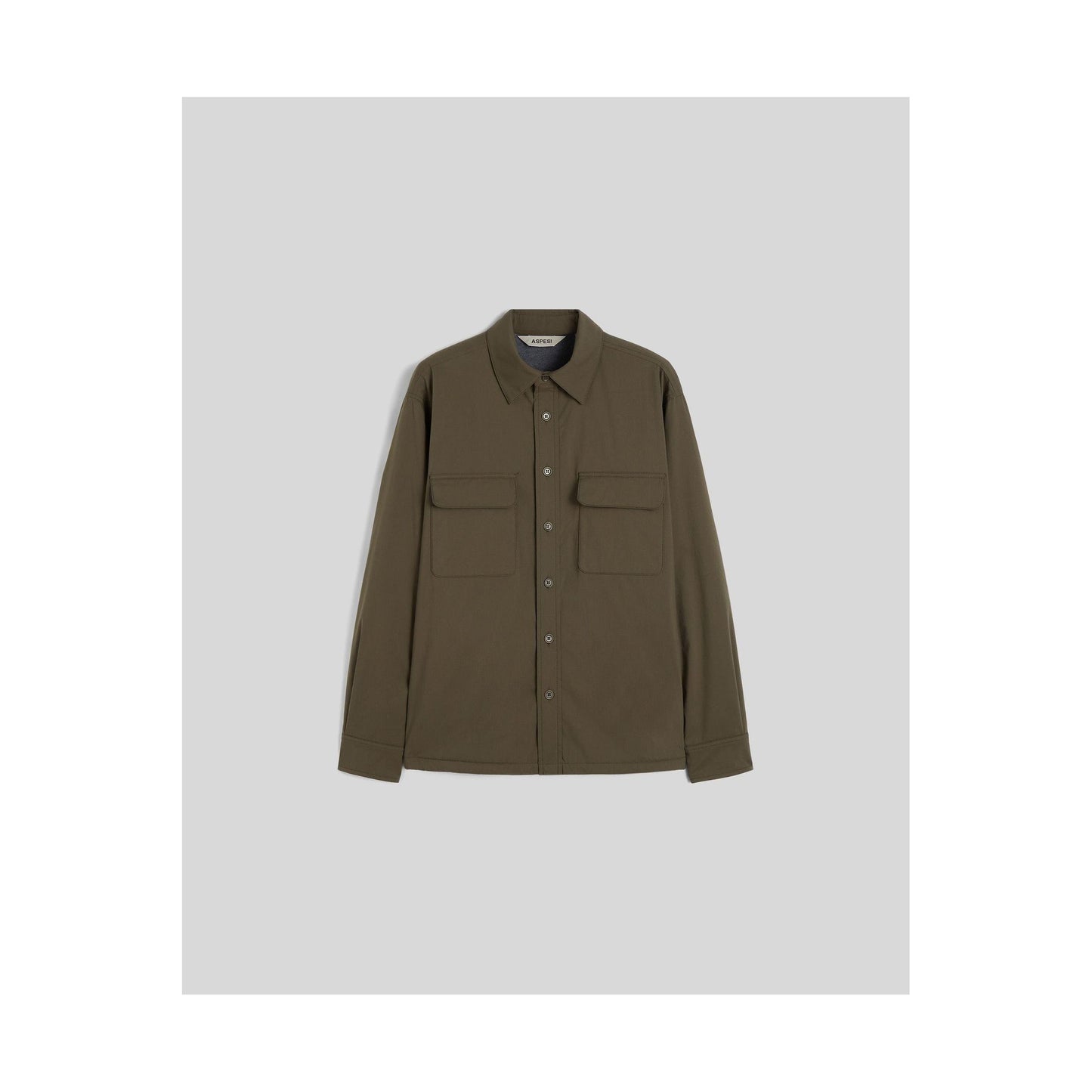 Yoshitaka Cotton/Nylon Shirt Jacket - Military - DUNE + SALT