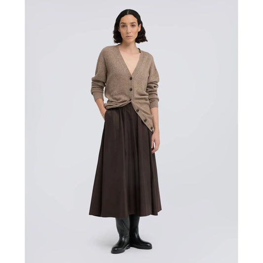 Aspesi Mia Skirt - Brown Dark Slate Gray