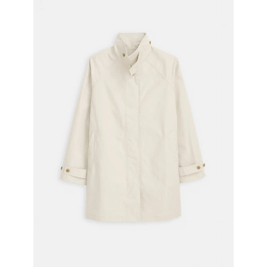 Madeleine Trench In Cotton Blend - Stone - DUNE + SALT