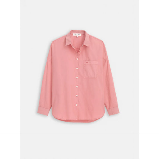 Jo Shirt in Cotton Poplin - Tulip - DUNE + SALT