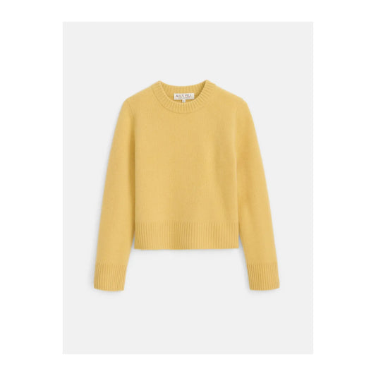 Marais Cashmere Crewneck Sweater - Acacia - DUNE + SALT