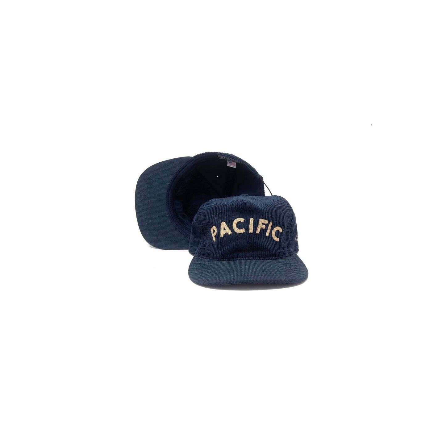 Pacific Strapback Cord Hat - Navy - DUNE + SALT