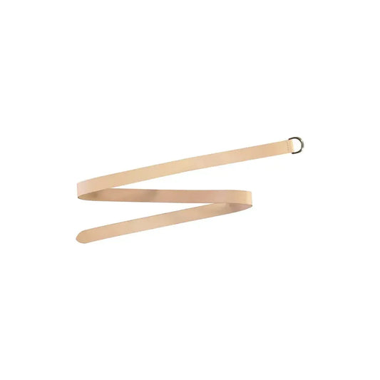 G.O.D Long Leather Belt - Natural - DUNE + SALT