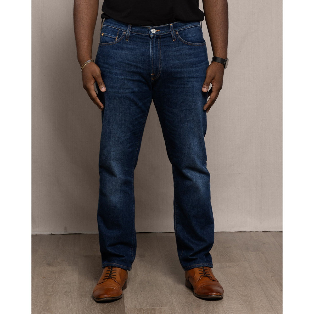 Men's Ace Rivington Brodie Taper Comfort 12oz jeans in Dark Classic wash