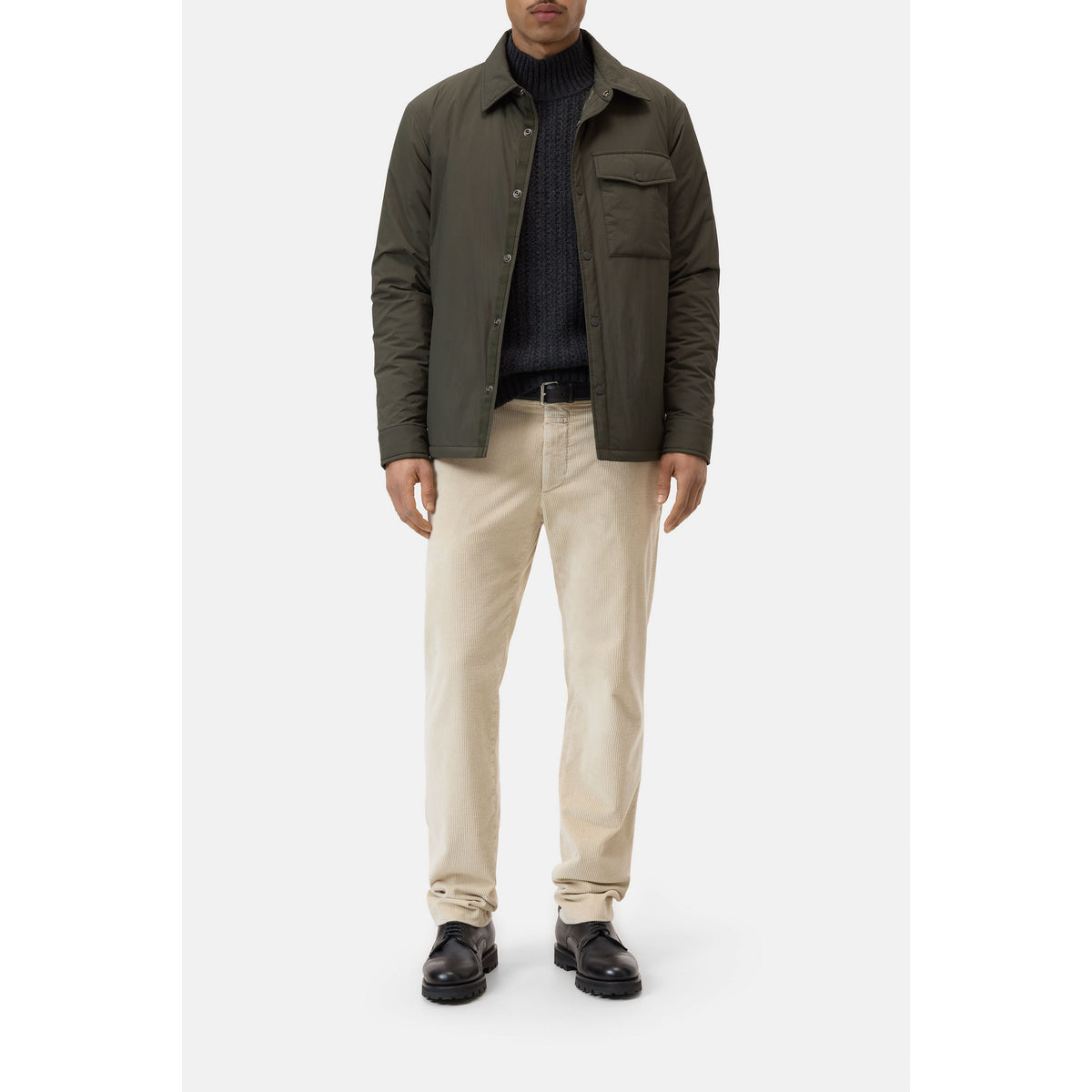 Closed Men's Clifton True Corduroy Pants - Almond Cream Lavender