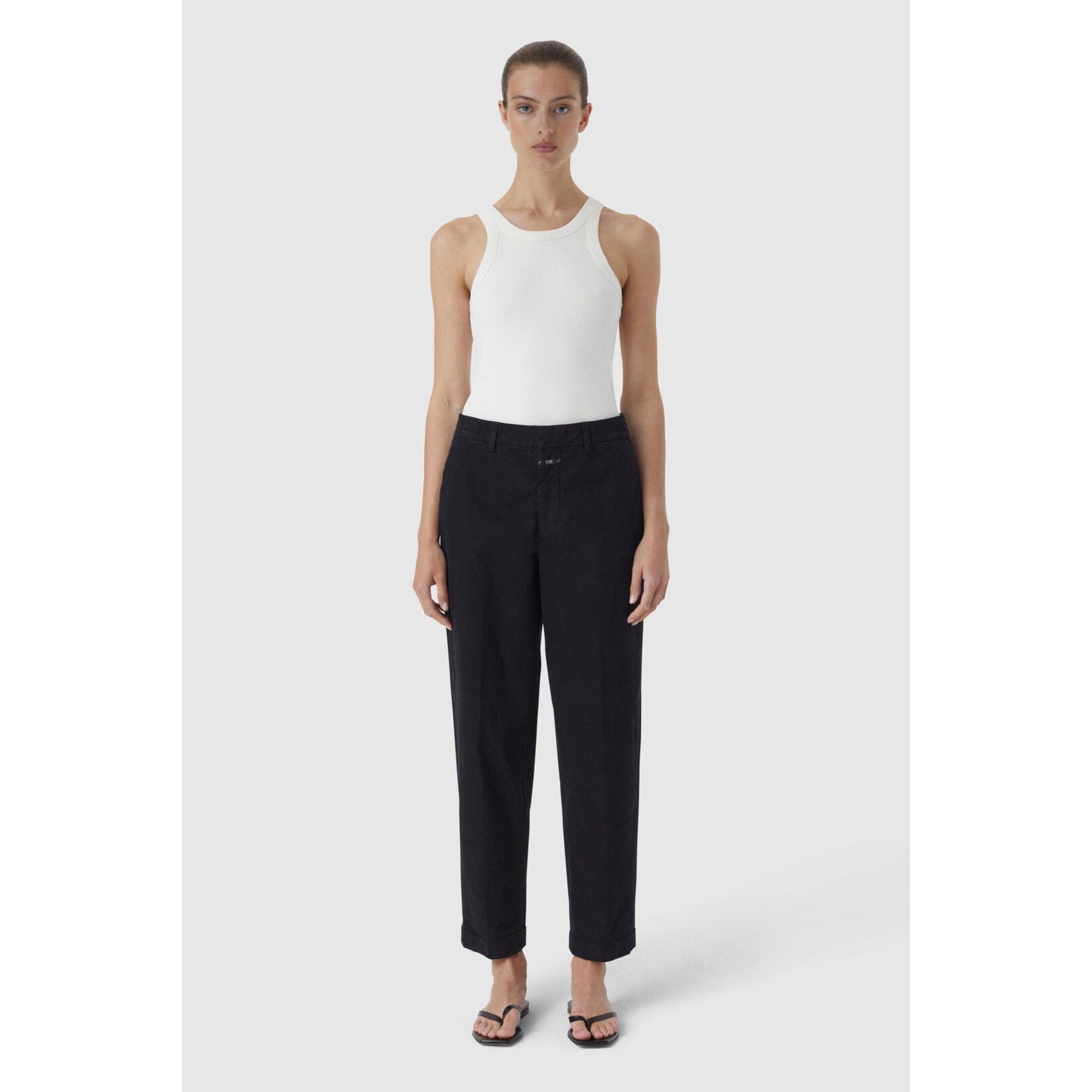 Auckley Organic Cotton Pant - Black - DUNE + SALT