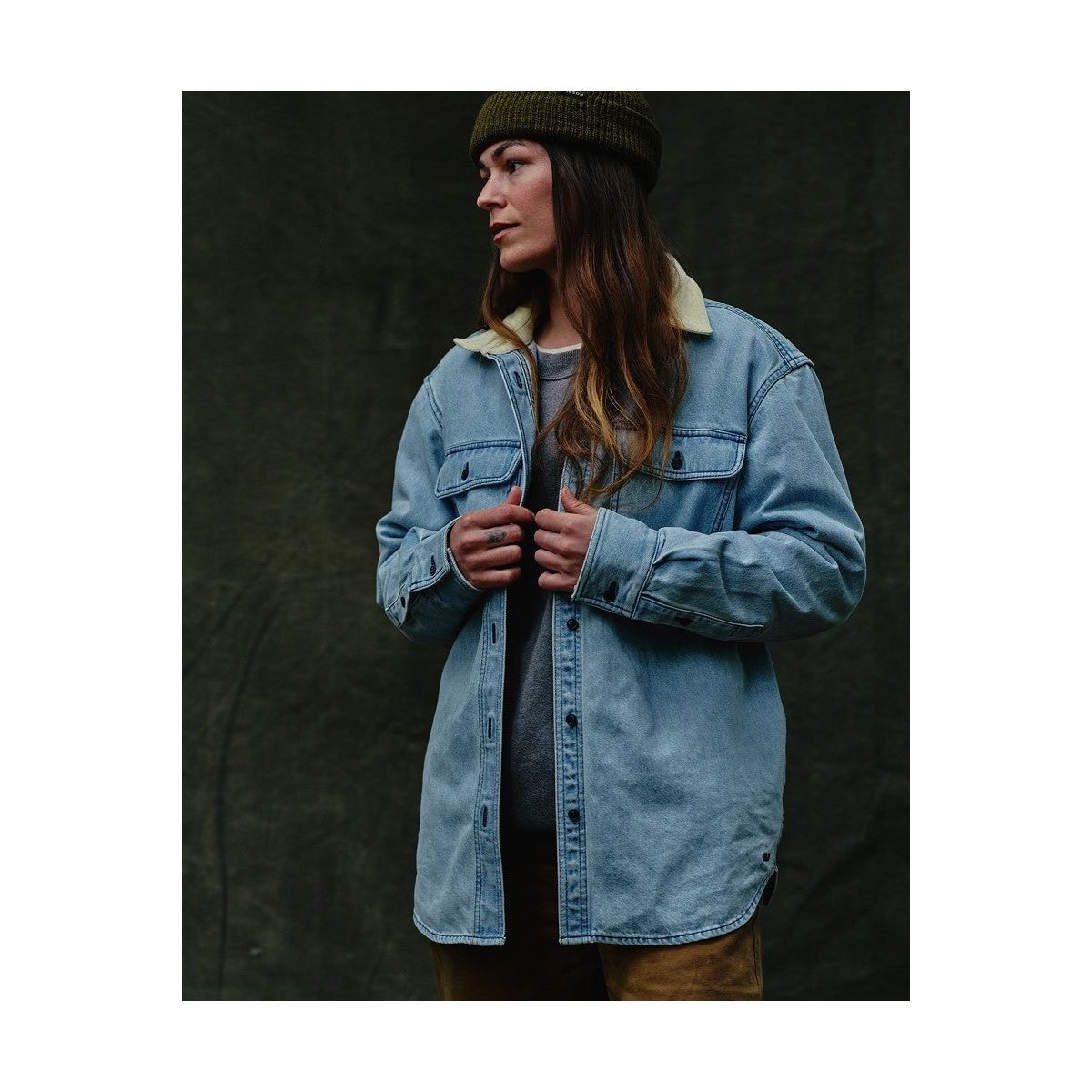 Denim Work Shirt - Light Indigo - DUNE + SALT