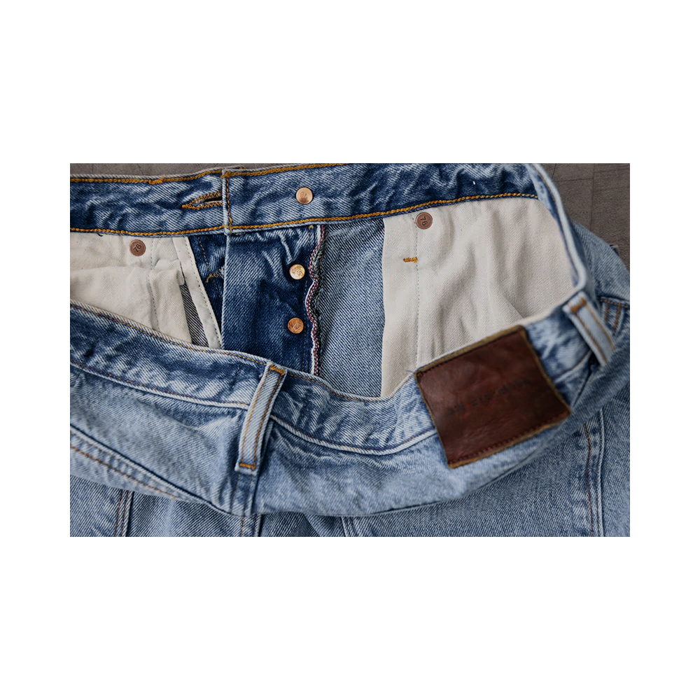 Harlan Straight Archive Selvedge 12oz - Decade Wash - DUNE + SALT