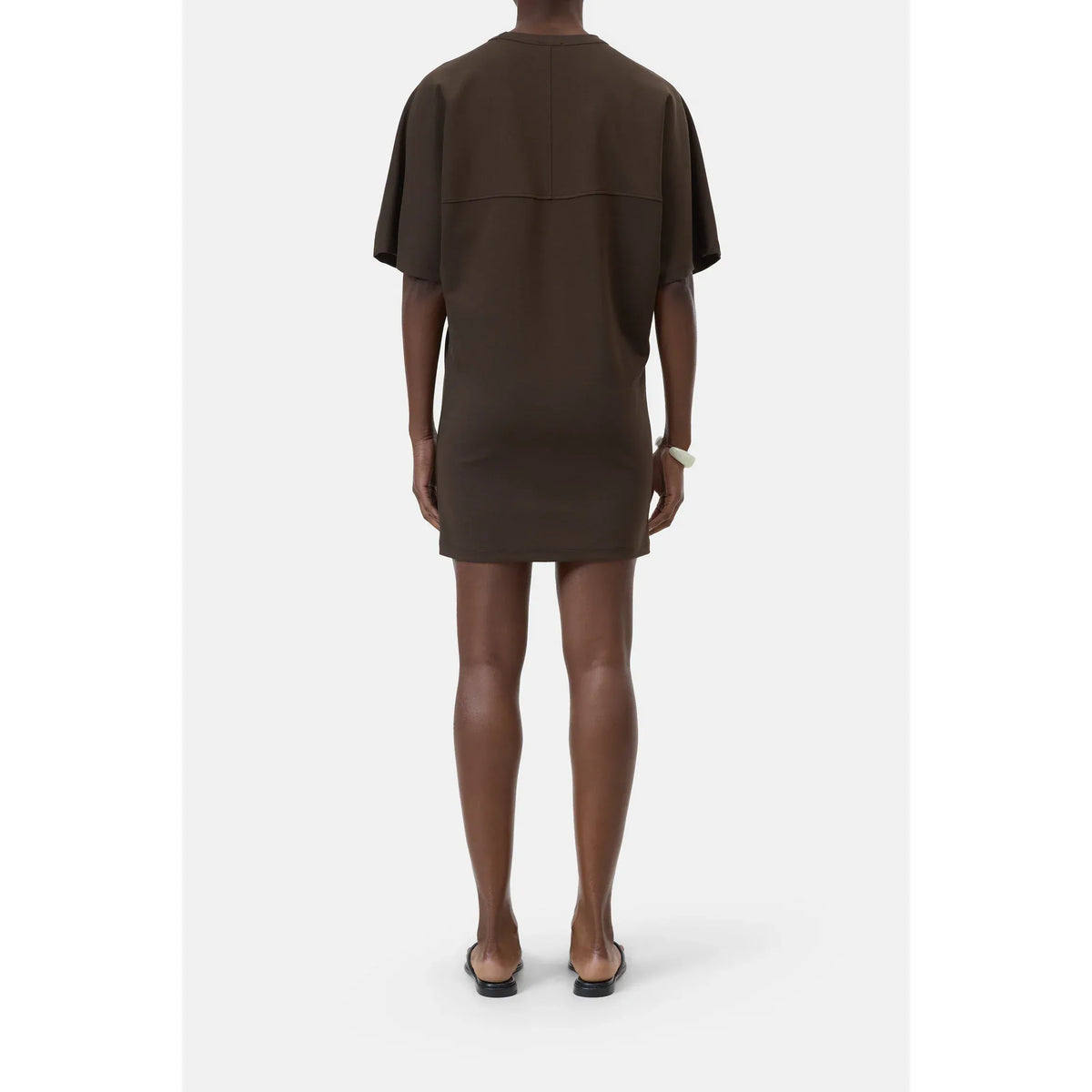 Closed Women's Deep Yoke Dress in Maple Brown, featuring a fitted silhouette and deep yoke detail, stylish and comfortable for women.
