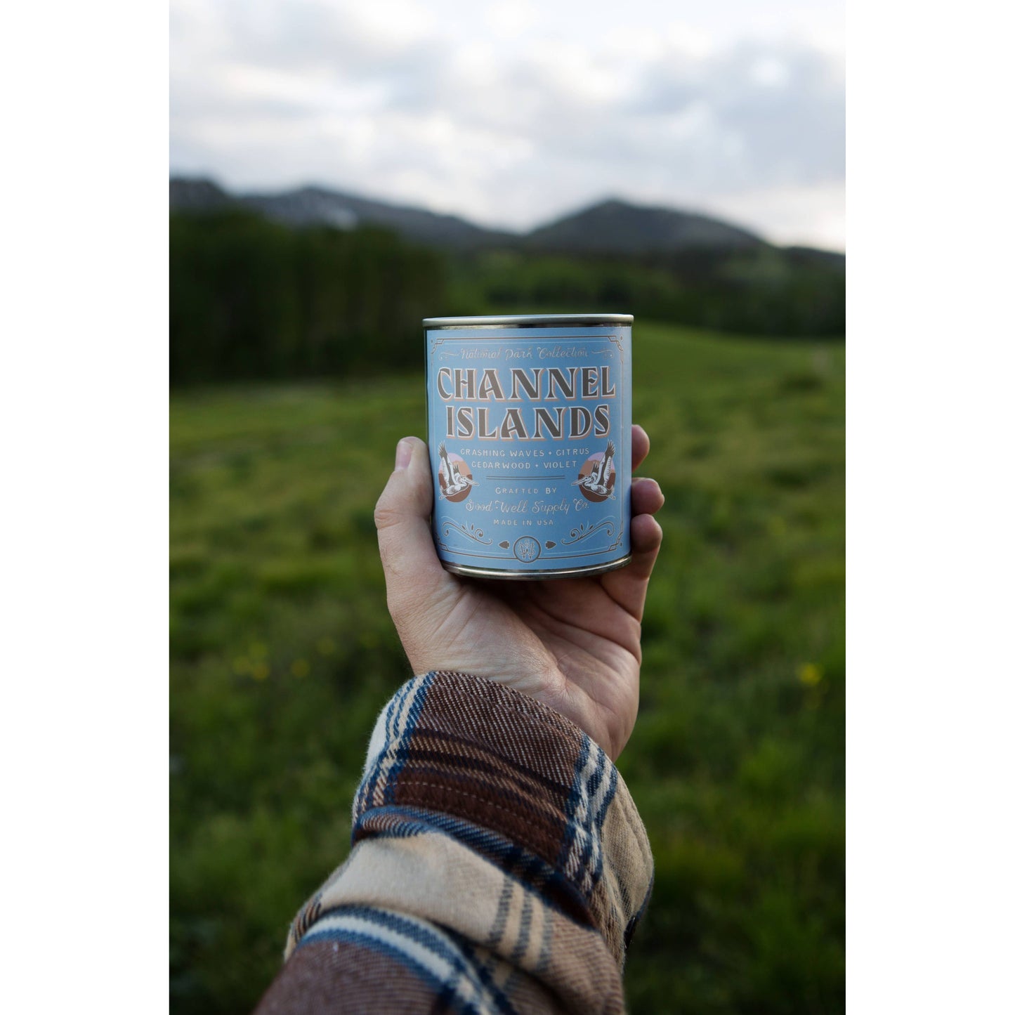 Channel Islands National Park candle by Good & Well Supply Co., home accessory with a scenic nature-inspired design.