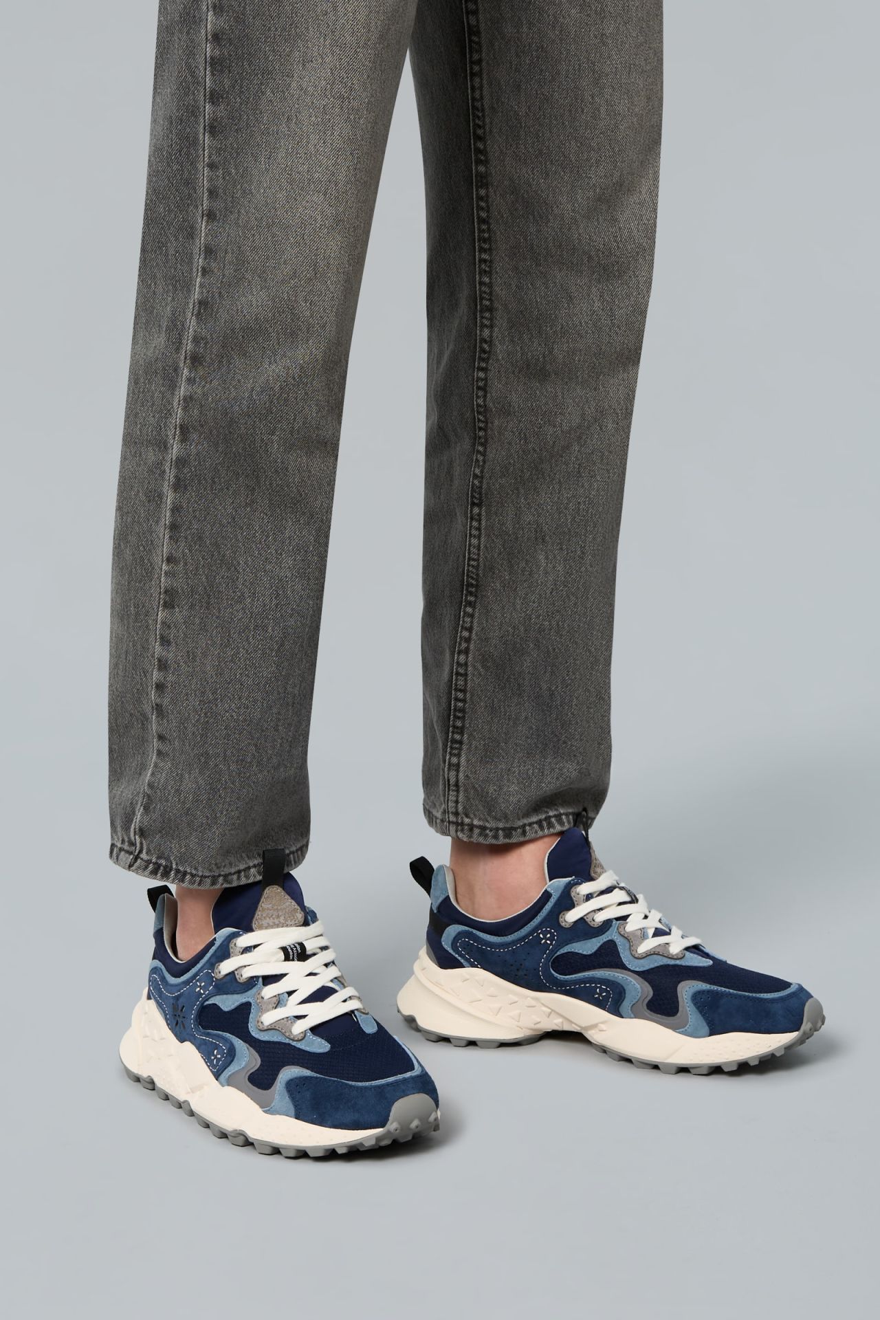 Rulis Suede Sneaker - Navy/Multi - DUNE + SALT