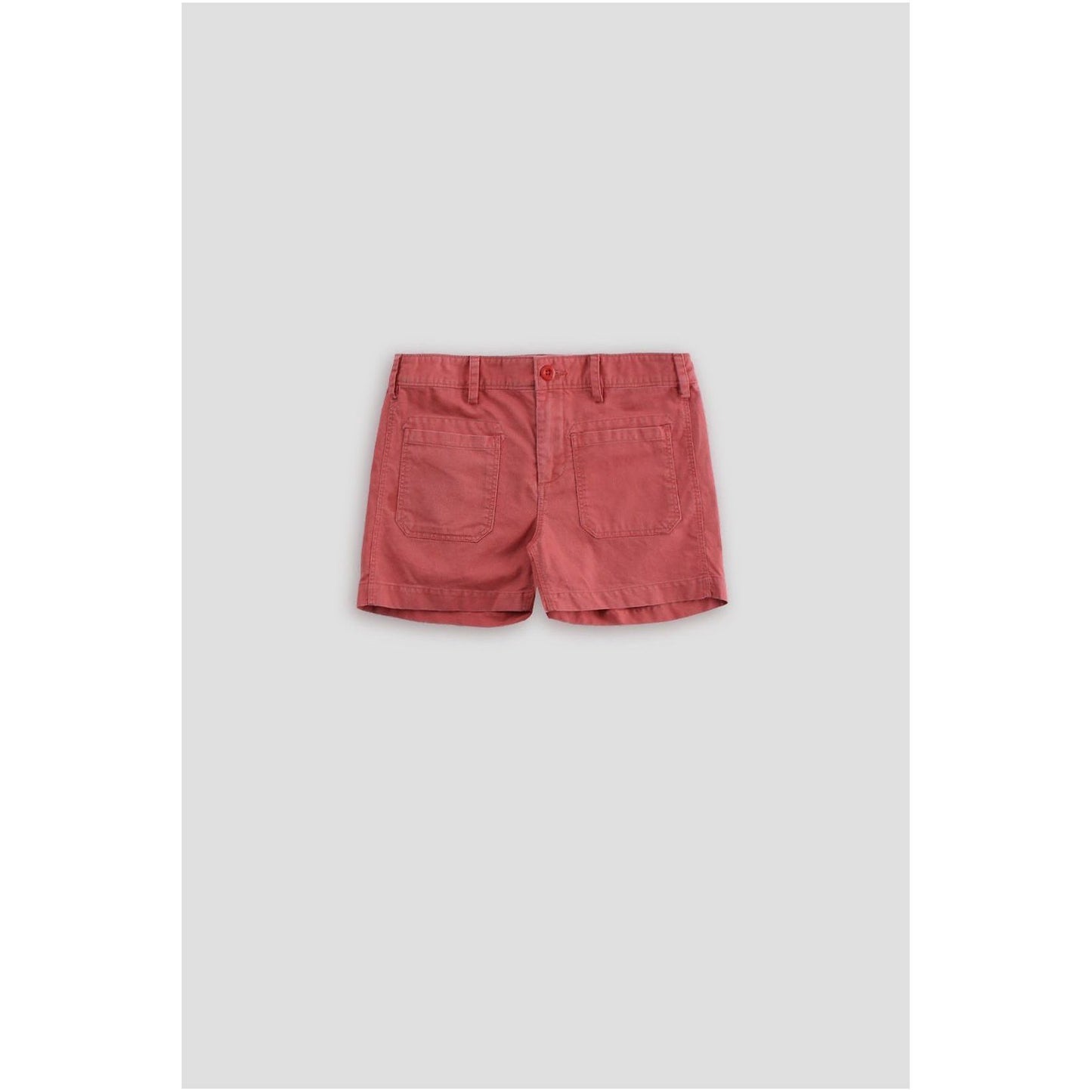 Women's 4-inch sailor shorts in Nantucket Red by G1 Women's, featuring a casual fit and classic nautical style.