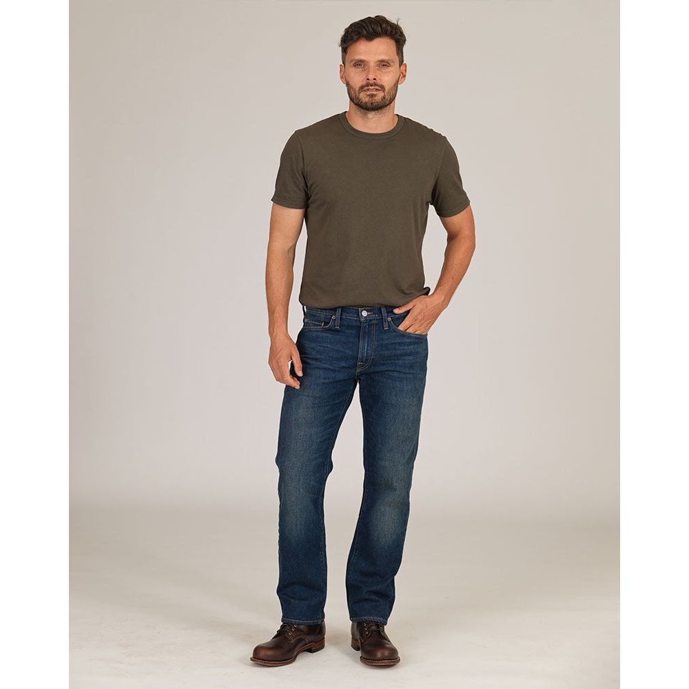 Men's Ace Rivington Harlan Straight Comfort 12oz jeans in Dirty Classic wash