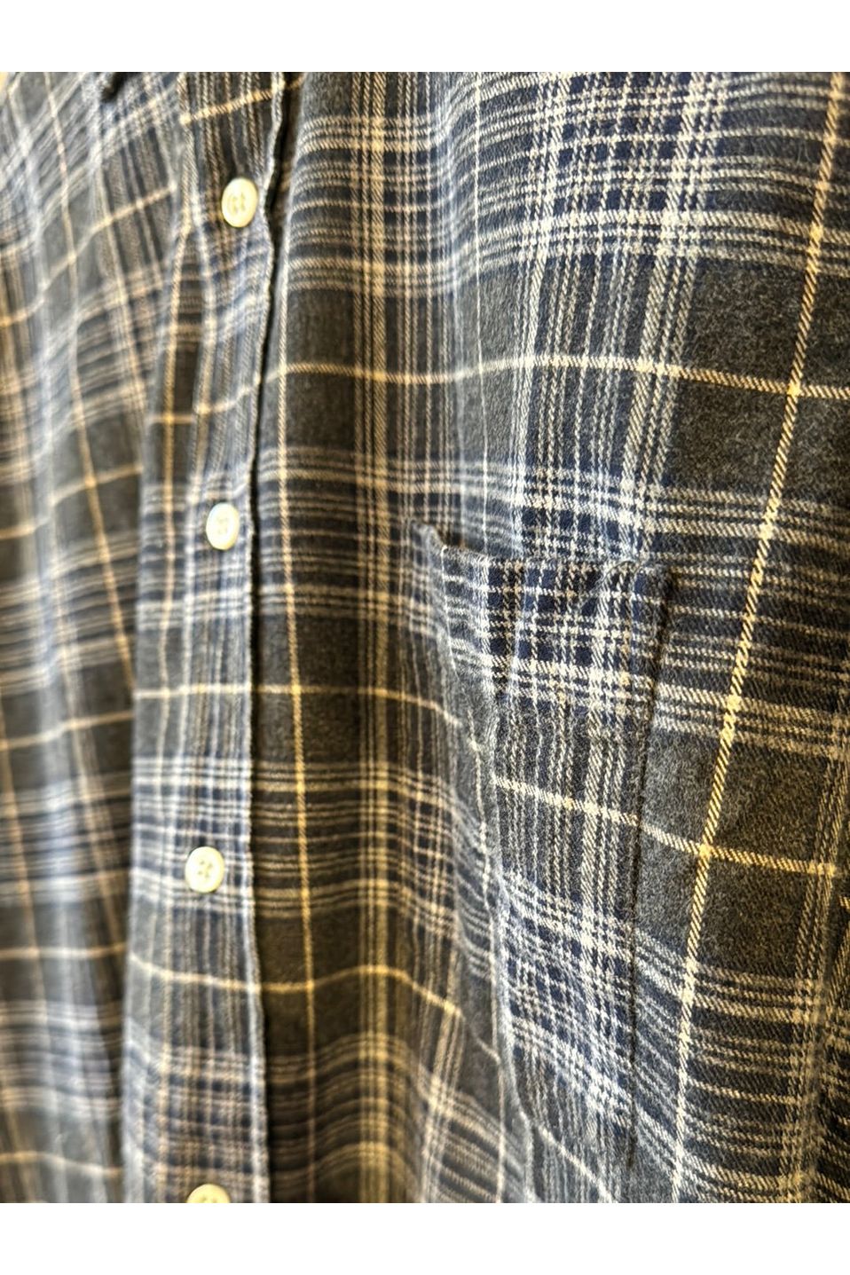Paul Woven Flannel Shirt - Charcoal/Navy/White - DUNE + SALT