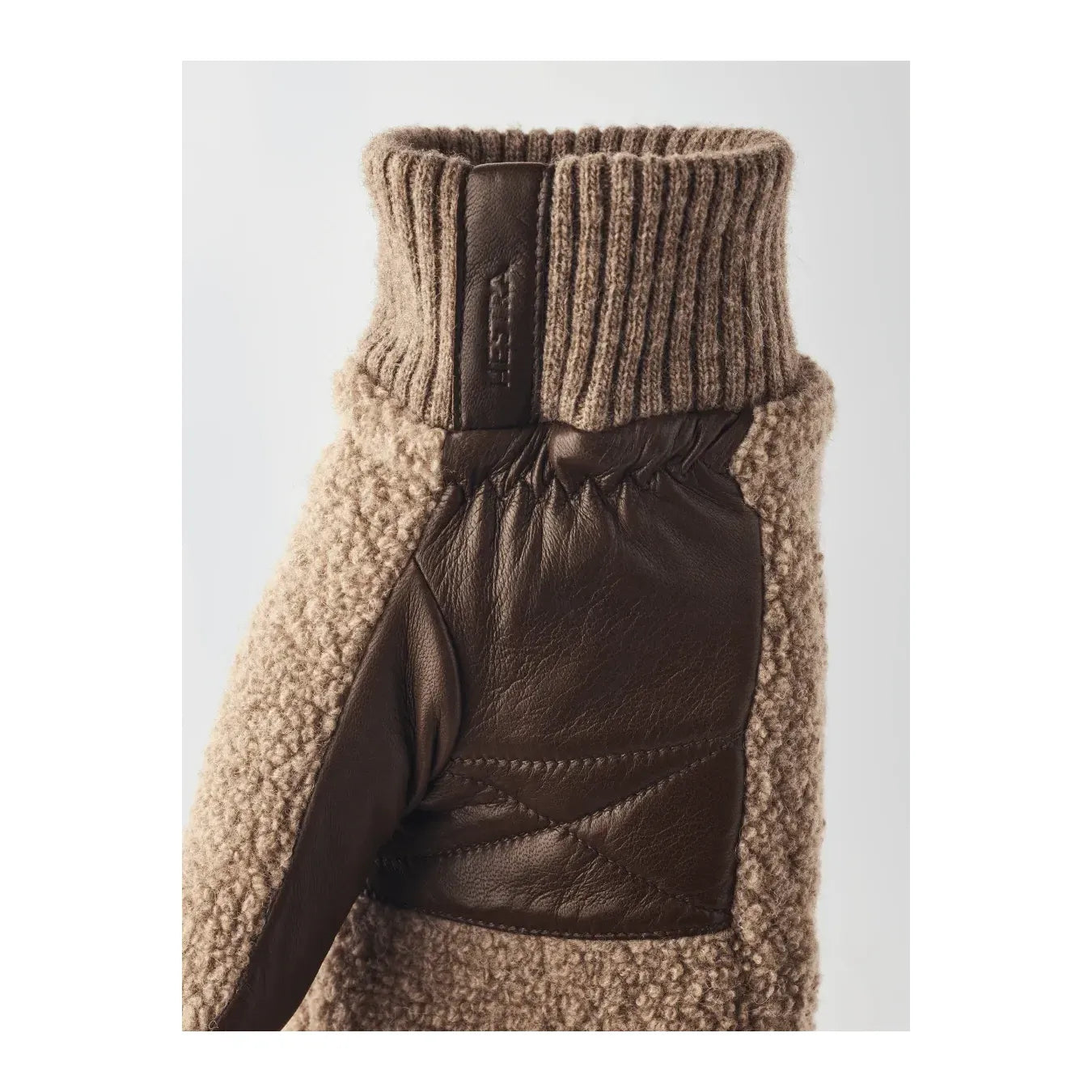 Emilia Wool Mitten - Camel/Light Brown - DUNE + SALT