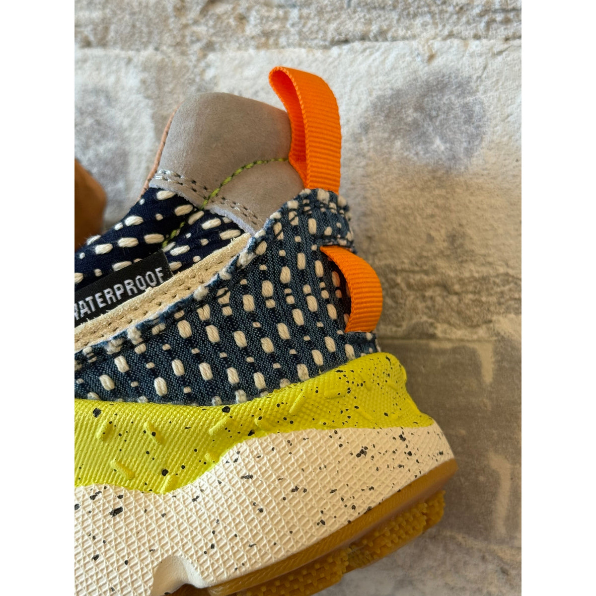Flower Mountain Iwano 2 Capsule Waterproof Sneaker – Taupe/Dark Grey/Azure Gray