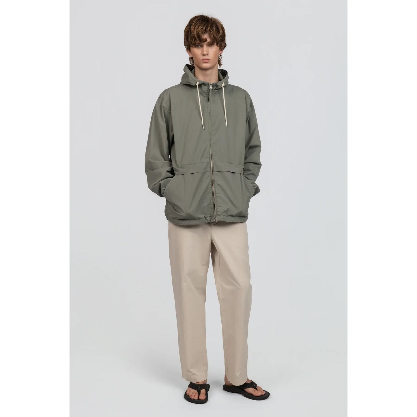 Coastal Zip Jacket - Utility Green - DUNE + SALT