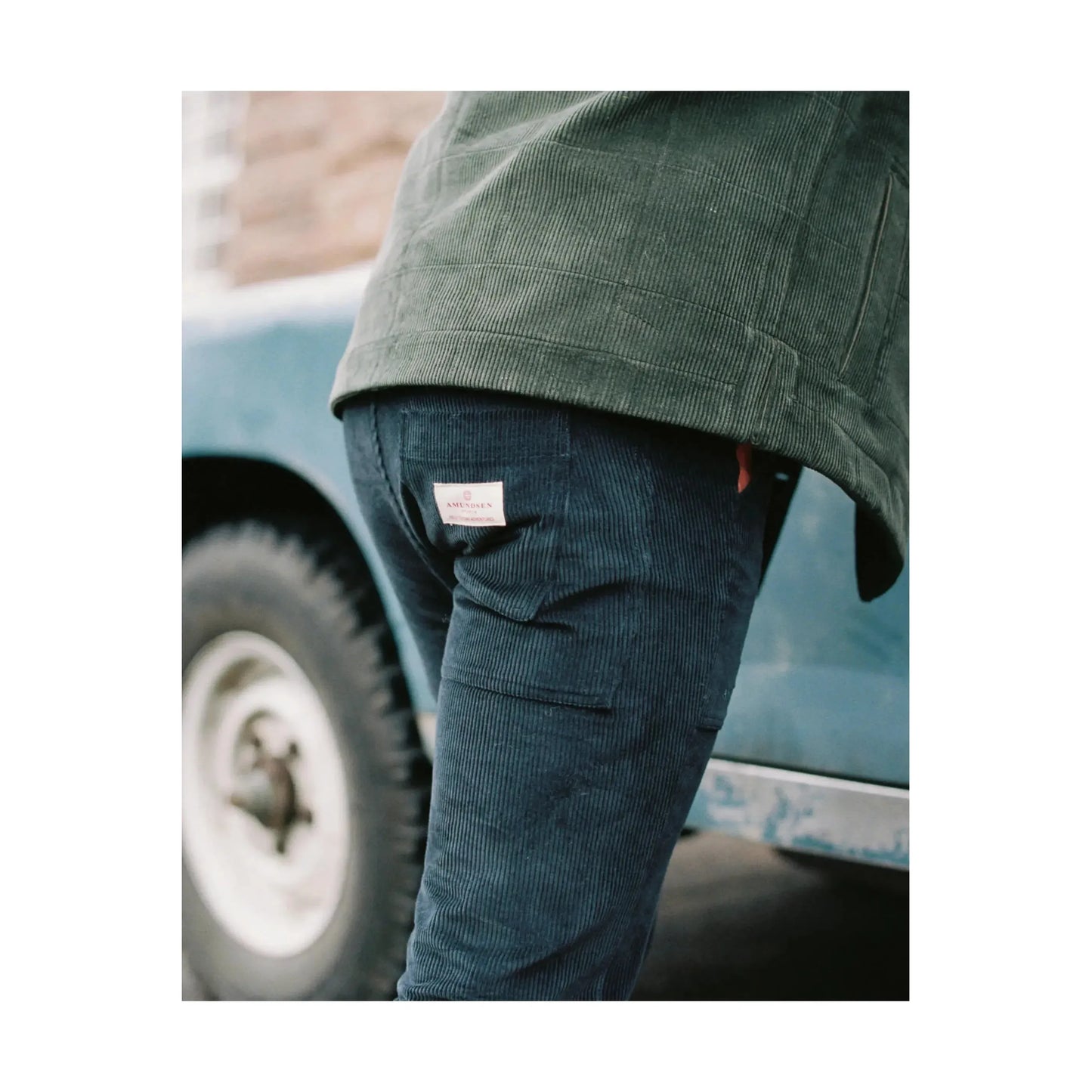 Men's FjordCord 8-Wale Corduroy Slacks - Dark Desert - DUNE + SALT