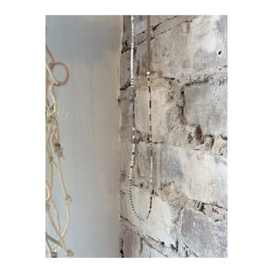 Women's Julie Rofman JRN1 Oslo Necklace featuring a sleek, minimalist design with delicate chain and modern pendant.