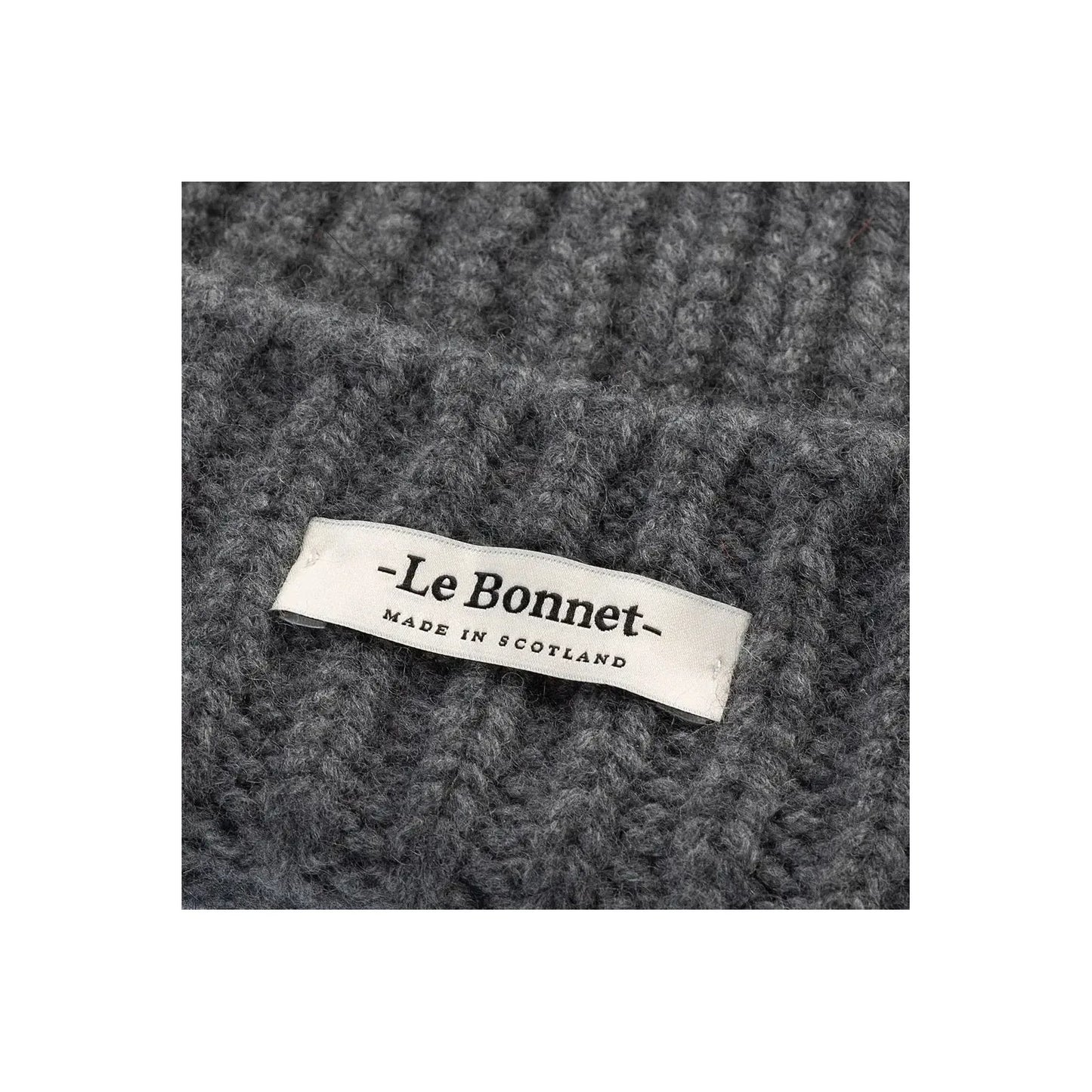 Le Bonnet Logo Beanie - Slate Grey - DUNE + SALT