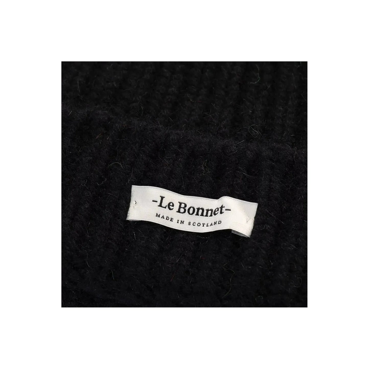 Le Bonnet Logo Beanie - Onyx - DUNE + SALT
