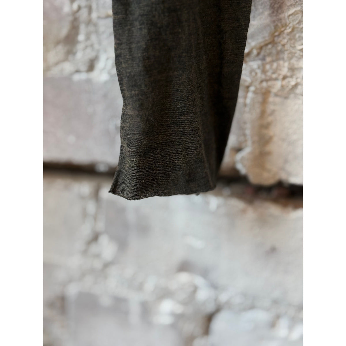 V::Room LS Hi-Soft Jersey Inner Crew - Black Gray