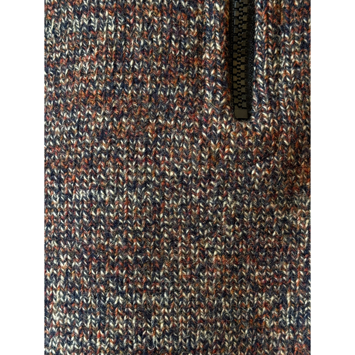 Men's Big Rock Candy Mountaineering Metanoia Sweater in Passion Fruit, featuring vibrant knit pattern and cozy fit.